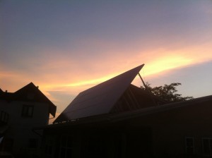Sunset over CH Sunset