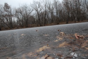 "First Pond Freeze of the Season" Photo by Katherine.
