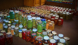 Canning, glorious canning at Skyhouse. Photo by Rachel Katz.