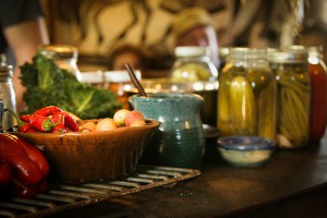 Preserving in the Ironweed Kitchen Coop. Photo by Stephen.