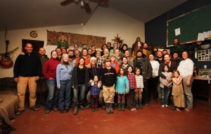Almost all the Rabbits, posing in our annual group shot taken during a Retreat break. Photo by Illly.