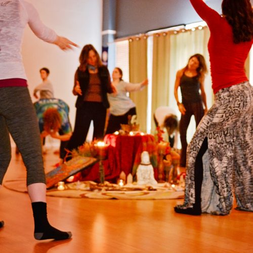Women dancing Women dancing